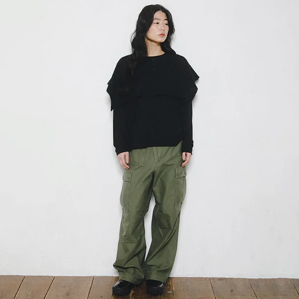 ARMY CARGO PANT WOMAN - Image 14