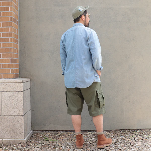ARMY CARGO SHORTS - Image 7