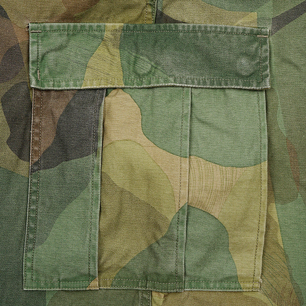 ARMY CARGO SHORTS FADE CAMO / GREEN - Image 5