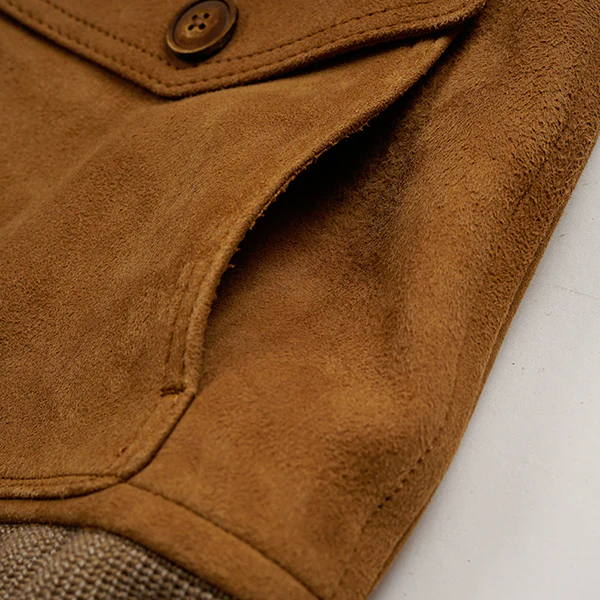 AVIATION JACKET SHEEP SUEDE / BROWN - Image 8