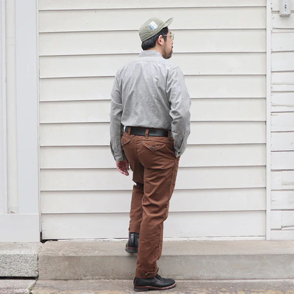AVIATORS TROUSERS / ORIGINAL COTTON CHINO DRILL - Image 7