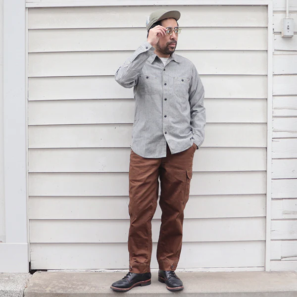 AVIATORS TROUSERS / ORIGINAL COTTON CHINO DRILL - Image 8