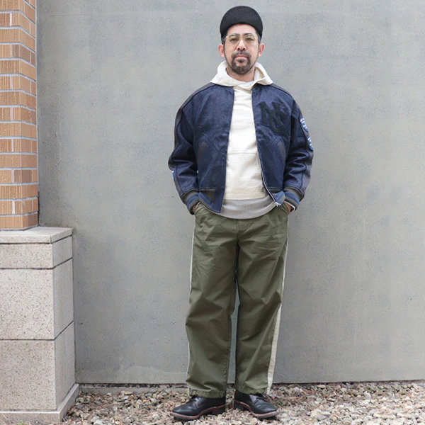 BASEBALL PANT / COTTON NYLON PIN OX - Image 10