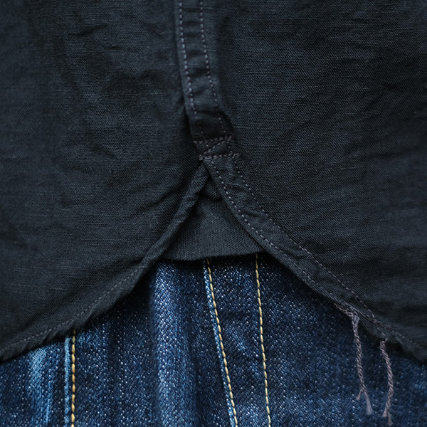 BIG BERTHA S/S SHIRT / 5.5oz COTTON × LINEN CHAMBRAY - Image 13