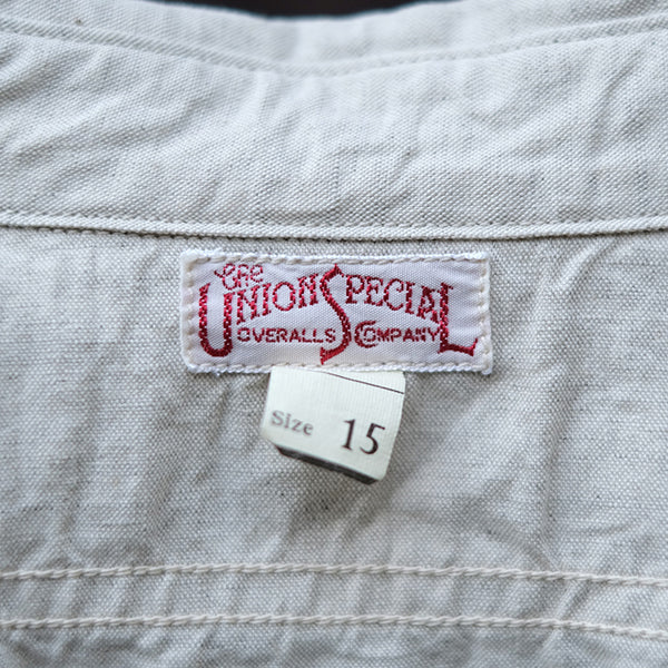 BIG BERTHA S/S SHIRT / 5.5oz COTTON × LINEN CHAMBRAY - Image 7