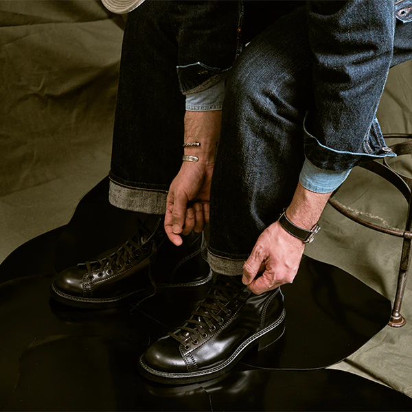 CHRISTMAS 2025 BLACK OPS MONKEY BOOTS / SHINKI HIKAKU SHELL CORDOVAN - Image 9
