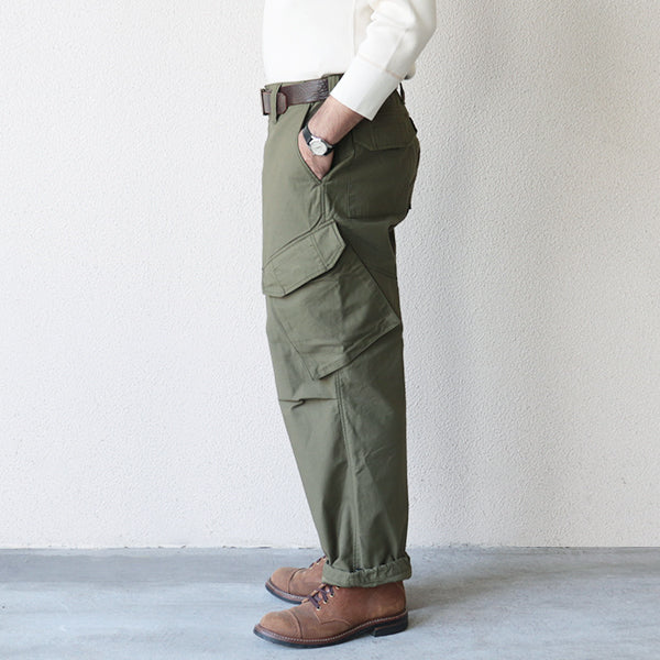 BRIGADE PANTS / COTTON × CORDURA MILITARY BACK SATIN