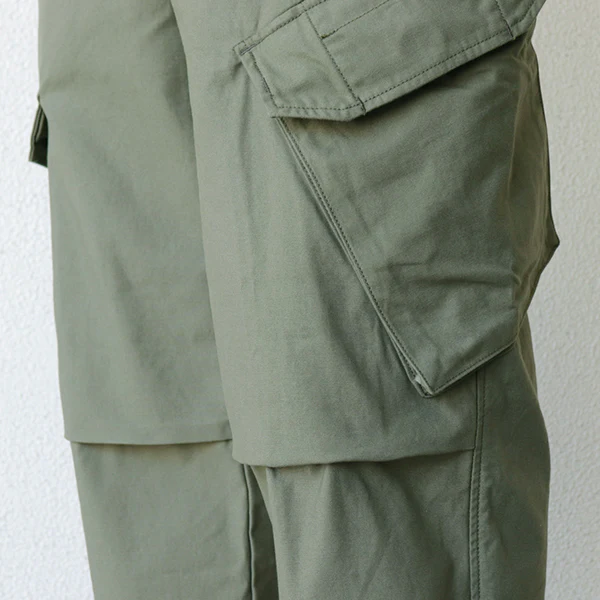 BRIGADE PANTS / COTTON × CORDURA MILITARY BACK SATIN - Image 10