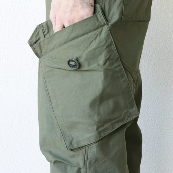 BRIGADE PANTS / COTTON × CORDURA MILITARY BACK SATIN - Image 9