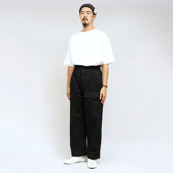BRITISH ARMY PANT BLACK DENIM - Image 11