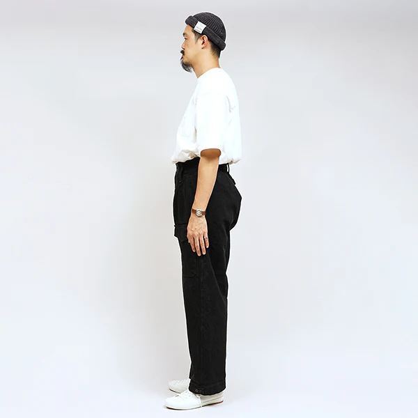 BRITISH ARMY PANT BLACK DENIM - Image 12