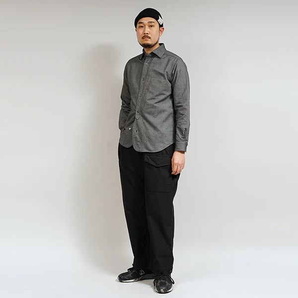 BRITISH OFFICERS SHIRT / BLACK - Image 10