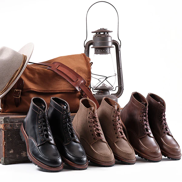 CHAPMAN BOOTS / HORWEEN LEATHER CXL / NATURAL ROUGHOUT - Image 9