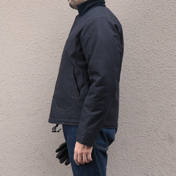 CIVILIAN DECK JACKET / COTTON DUCK DRY FINISH / DARK NAVY - Image 3