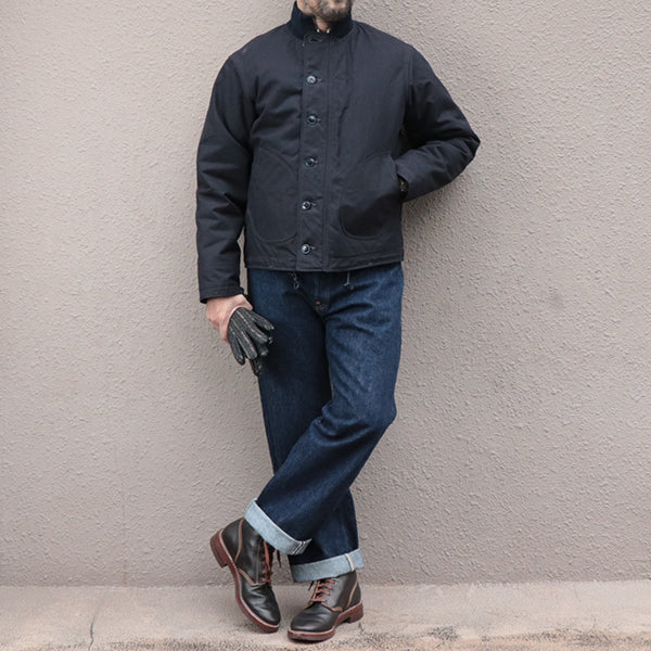 CIVILIAN DECK JACKET / COTTON DUCK DRY FINISH / DARK NAVY - Image 5