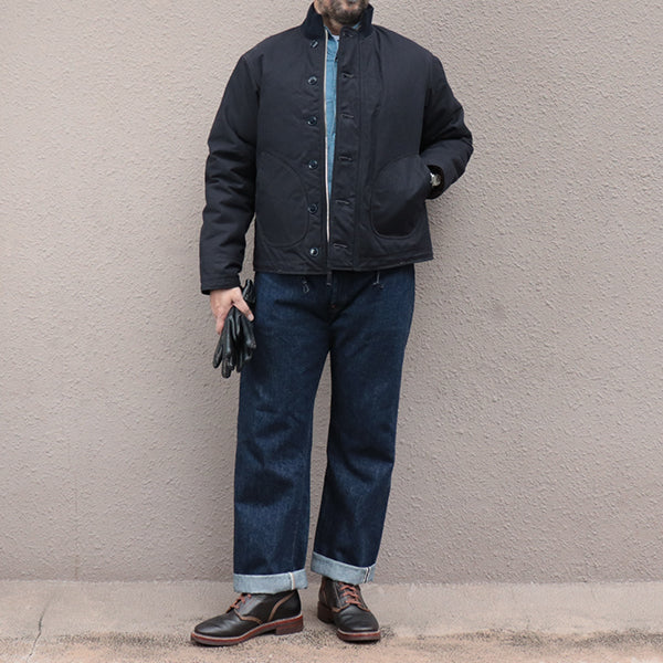 CIVILIAN DECK JACKET / COTTON DUCK DRY FINISH / DARK NAVY - Image 6