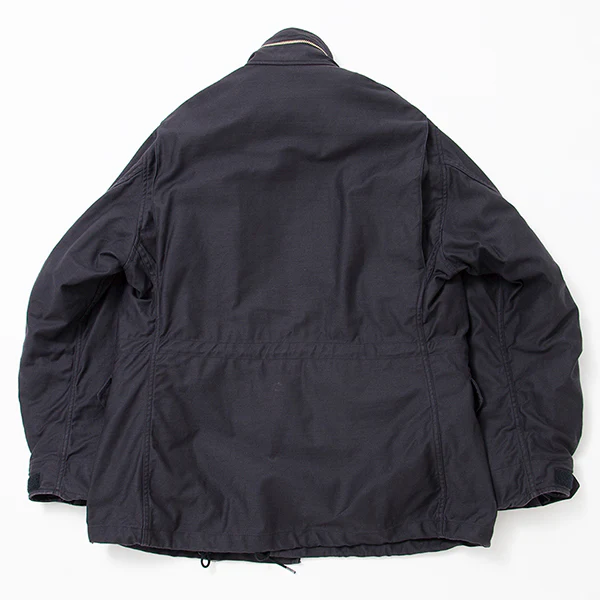 M-65 FIELD JACKET / LIGHT BACK SATIN / BLACK - Image 2