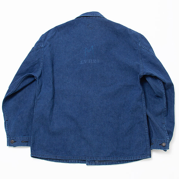 CORONA N-3 JUMPER / 8.5oz INDIGO DENIM / BIO-WASH - Image 8