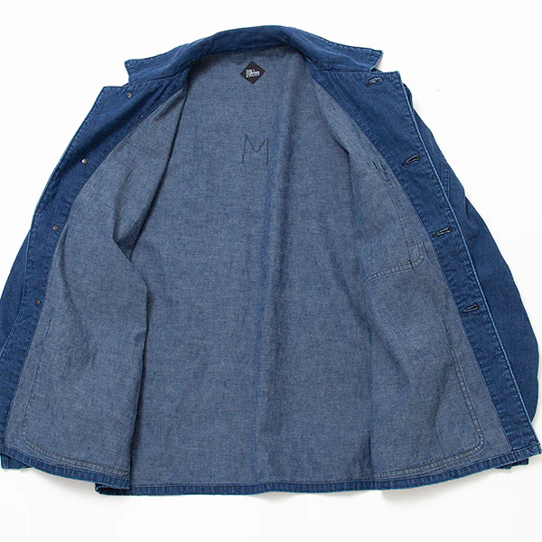 CORONA N-3 JUMPER / 8.5oz INDIGO DENIM / BIO-WASH - Image 9