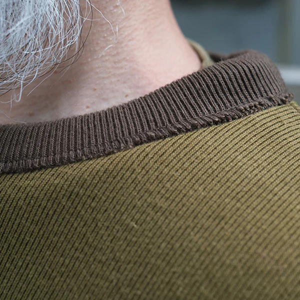 CREW NECK TYPE LONG SLEEVE UNDER WEAR / U.S. NAVY CV-17 USS BUNKER HILL - Image 5