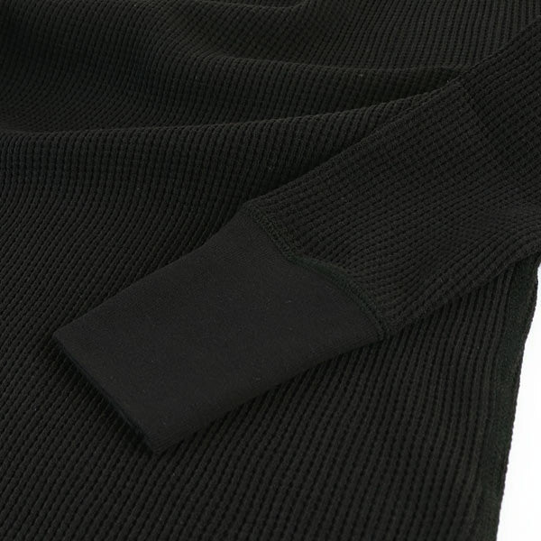 CREW NECKED THERMAL LONG SLEEVE SHIRT / PLAIN MODEL - Image 4