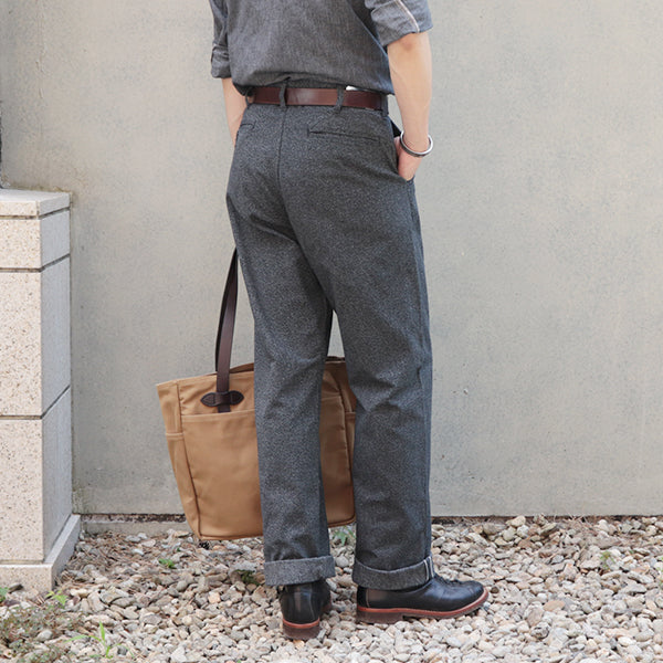 DAYBREAK SALT & PEPPER WORK PANTS / GRAINED CHAMBRAY - Image 4