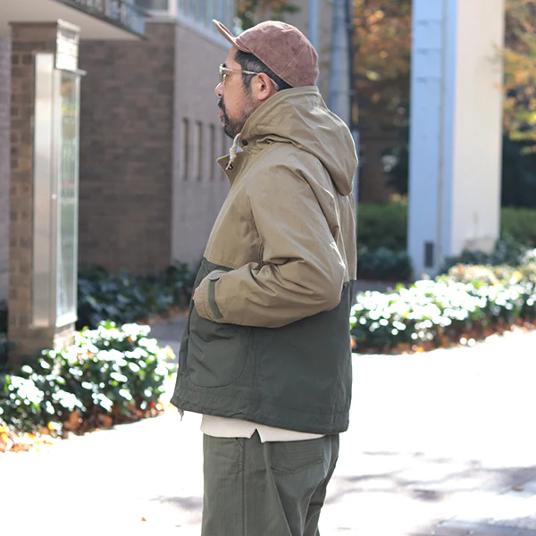 DECK JACKET HALFTEX / KHAKI - Image 2