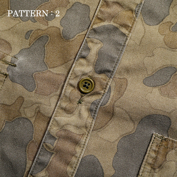 DECK SHIRT/ DUCK HUNTER CAMO REVERSIBLE / GREEN - Image 13