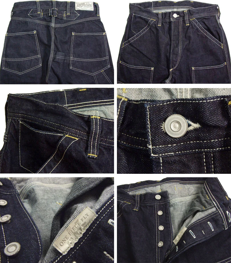 DERRICKMAN OVERALLS / 13.5oz INDIGO DENIM - Image 6