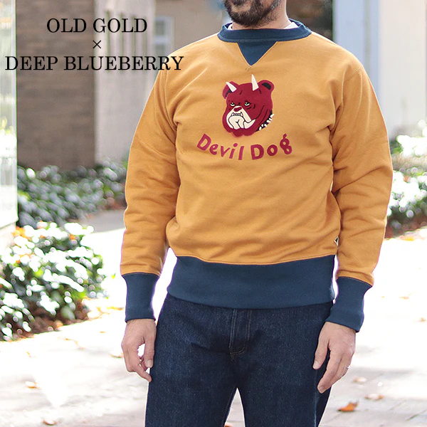 DEVIL DOG / DOUBLE V SWEAT SHIRT / MEDIUM WEIGHT FLEECE - Image 8