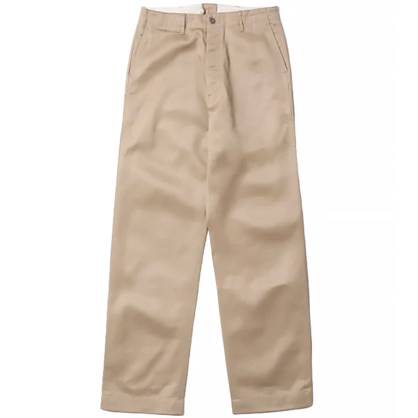 EARLY MILITARY CHINOS 1945 MODEL / BEIGE - Image 10