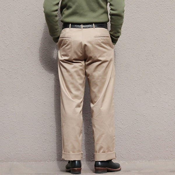 EARLY MILITARY CHINOS 1945 MODEL / BEIGE - Image 3