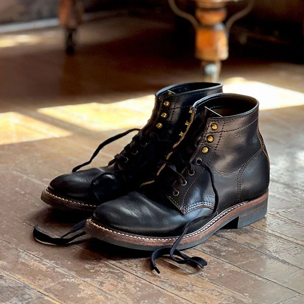 EL CAPITAN BOOTS / HORWEEN LEATHER CXL / BLACK - Image 10