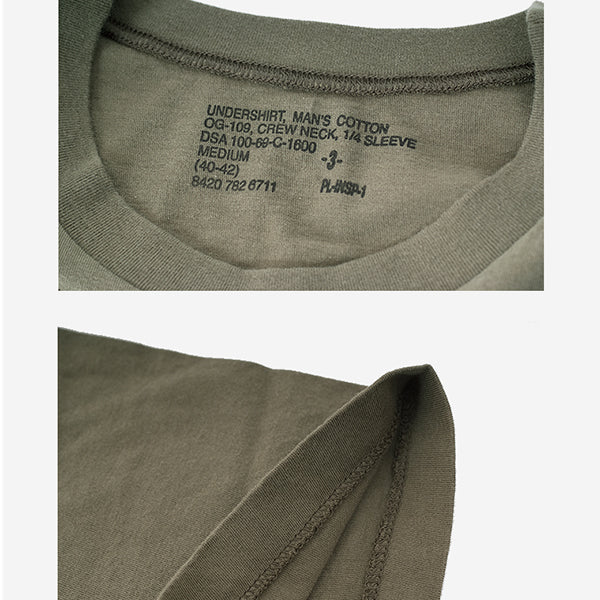 T-SHIRT U.S.M.C. VIETNAM ISSUE / OLIVE - Image 6