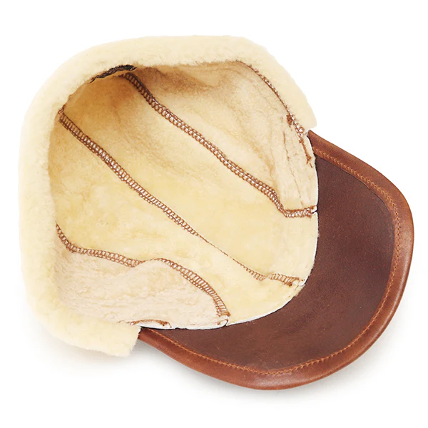TYPE B-2 FLYING WINTER CAP / SEAL BROWN - Image 6