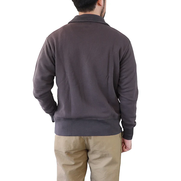 ZIP-NECK SWEAT SHIRT ELMC CLUB / UCLA BLUE - Image 3