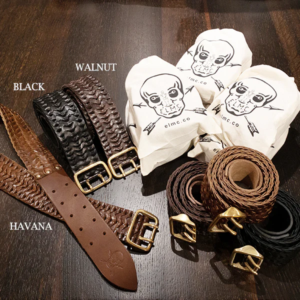LINK BELT / HORSE HIDE / HAVANA / MADE IN UK - Image 9