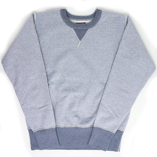 CREW NECK SWEAT SHIRT / GRAY - Image 4