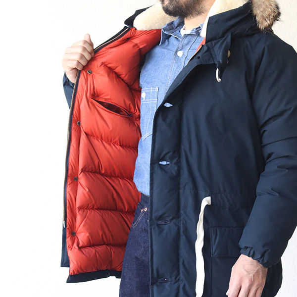 EVEREST PARKA / VENTILE × SHEEPSKIN / NAVY - Image 10