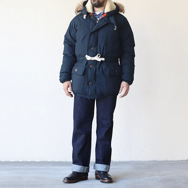 EVEREST PARKA / VENTILE × SHEEPSKIN / NAVY - Image 2