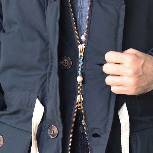 EVEREST PARKA / VENTILE × SHEEPSKIN / NAVY - Image 9