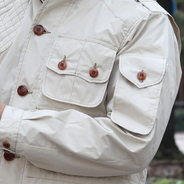 EXPLORER JACKET / OUTDOOR STYLE EXPLORATION CLOTHING / YARN-DYED DESERT IVORY - Image 14