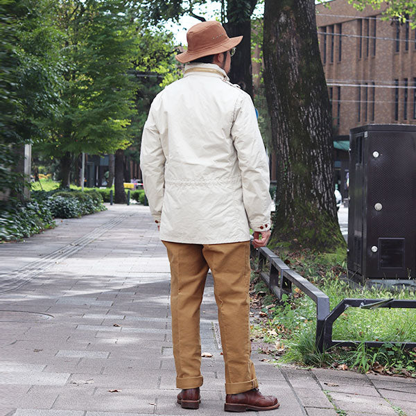 EXPLORER JACKET / OUTDOOR STYLE EXPLORATION CLOTHING / YARN-DYED DESERT IVORY - Image 5