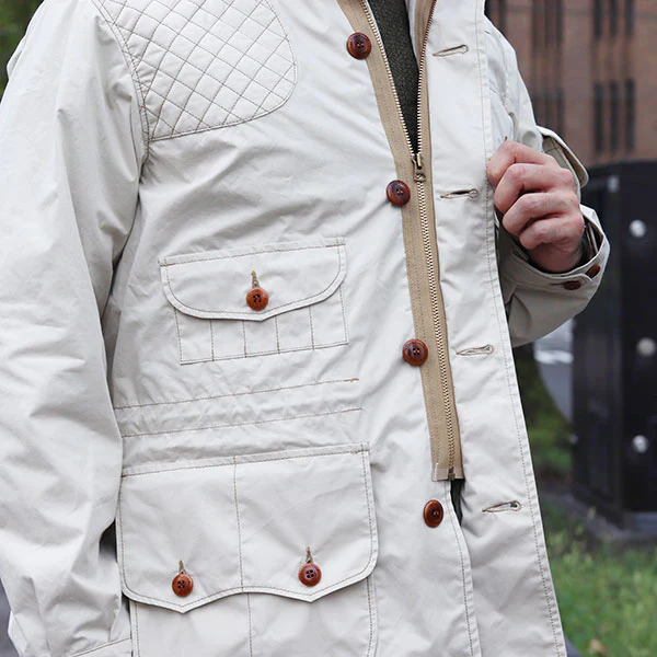 EXPLORER JACKET / OUTDOOR STYLE EXPLORATION CLOTHING / YARN-DYED DESERT IVORY - Image 9