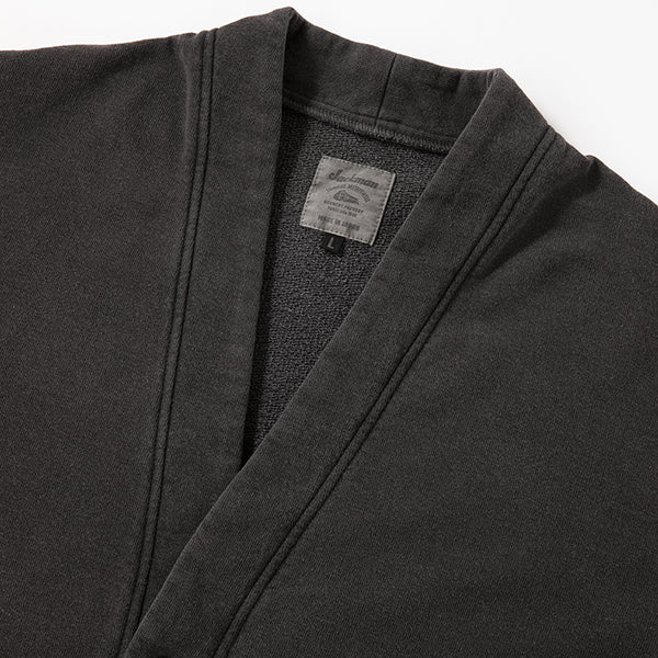 SALE / FADED SWEAT CARDIGAN / PIGMENT DYE - Image 7