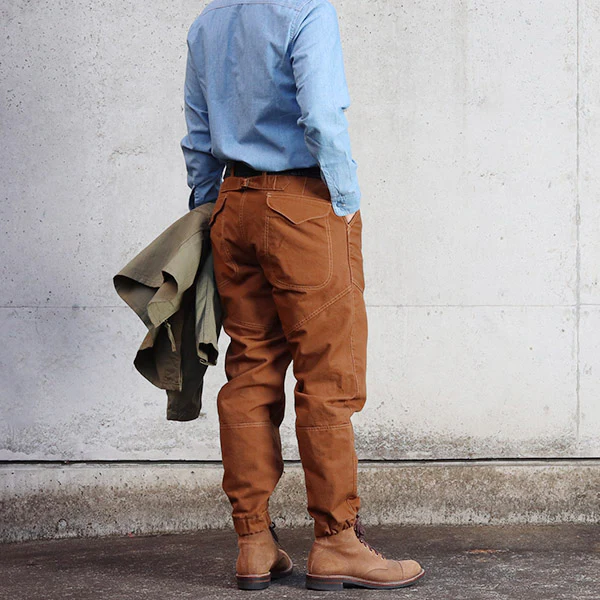 FALLER / 1930 - 1940s STYLE WOODSMAN TROUSERS - Image 10