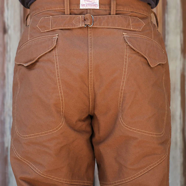 FALLER / 1930 - 1940s STYLE WOODSMAN TROUSERS - Image 12