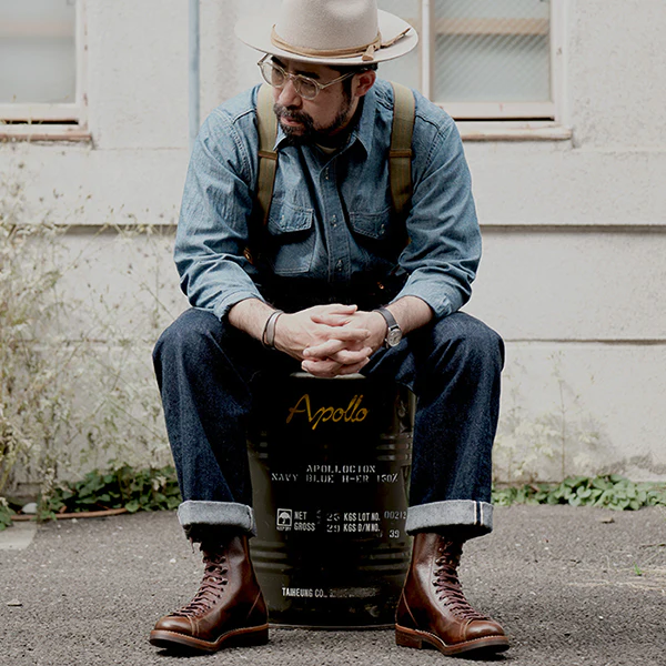 FIELDMASTER BOOTS / HORWEEN HORSEHIDE SHF / HAVANA - Image 9