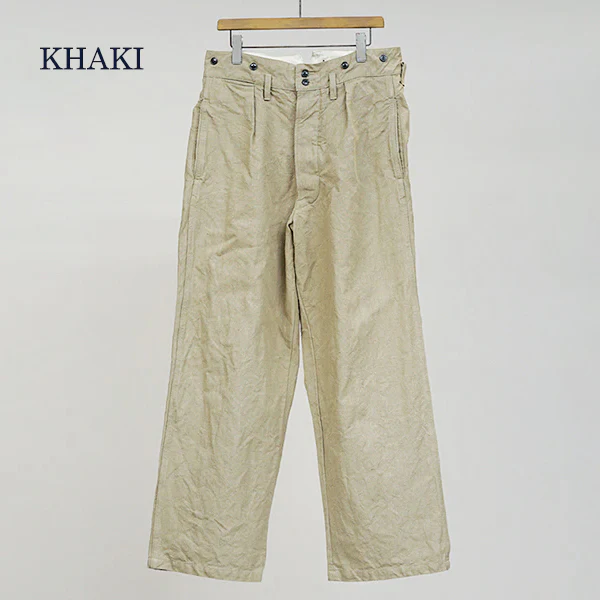 FRENCH WORK PANT HEMP CANVAS - Image 2