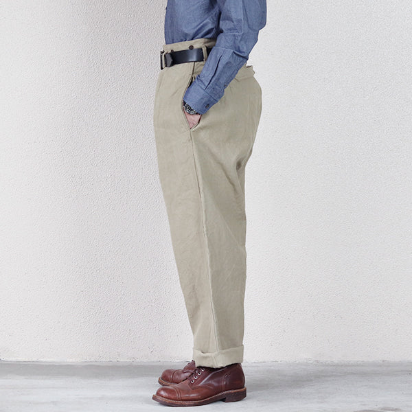 FRENCH WORK PANT HEMP CANVAS - Image 3